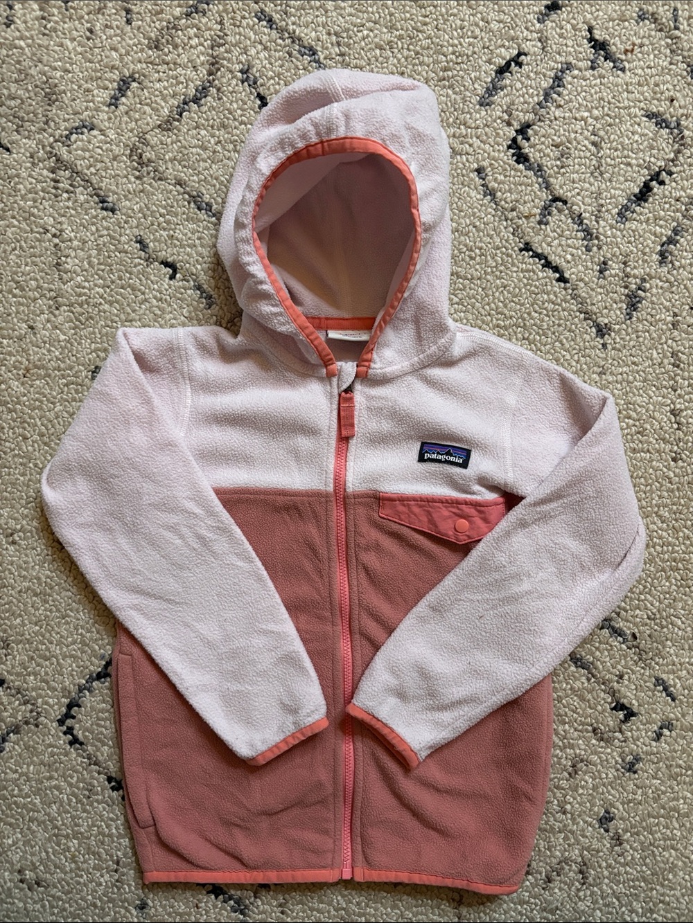 Patagonia kids fleece jacket (5T) EUC